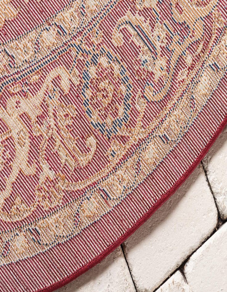 Detail image of 4' 5 x 4' 5 Graham Round Rug