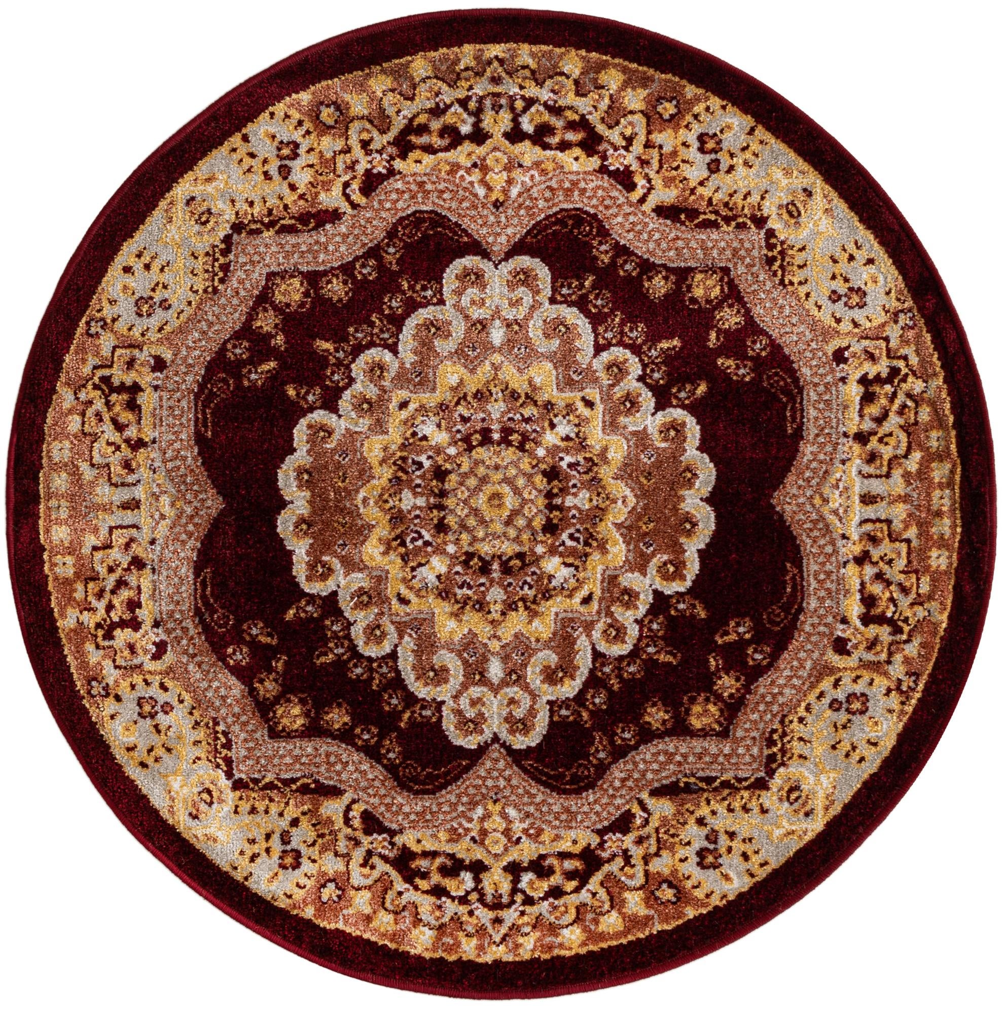 3' 3 x 3' 3 Kamala Washable Round Rug
