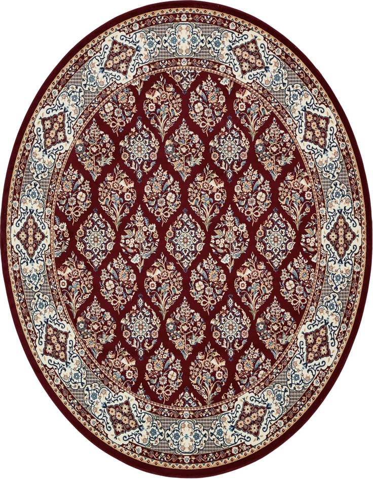Detail image of 10' x 10' Nain Design Round Rug