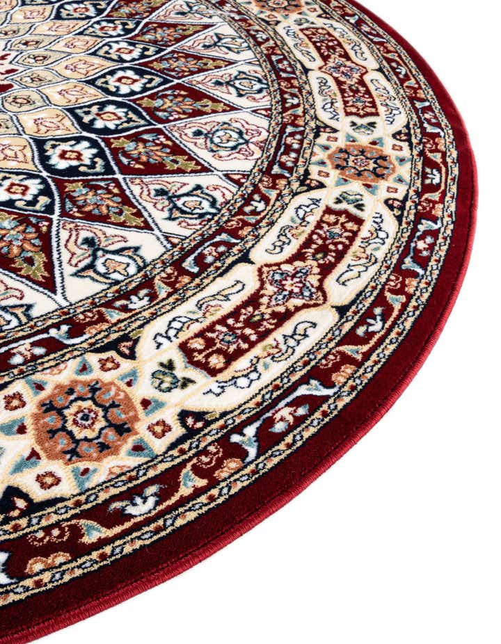 160cm x 160cm Nain Design Rund Teppich