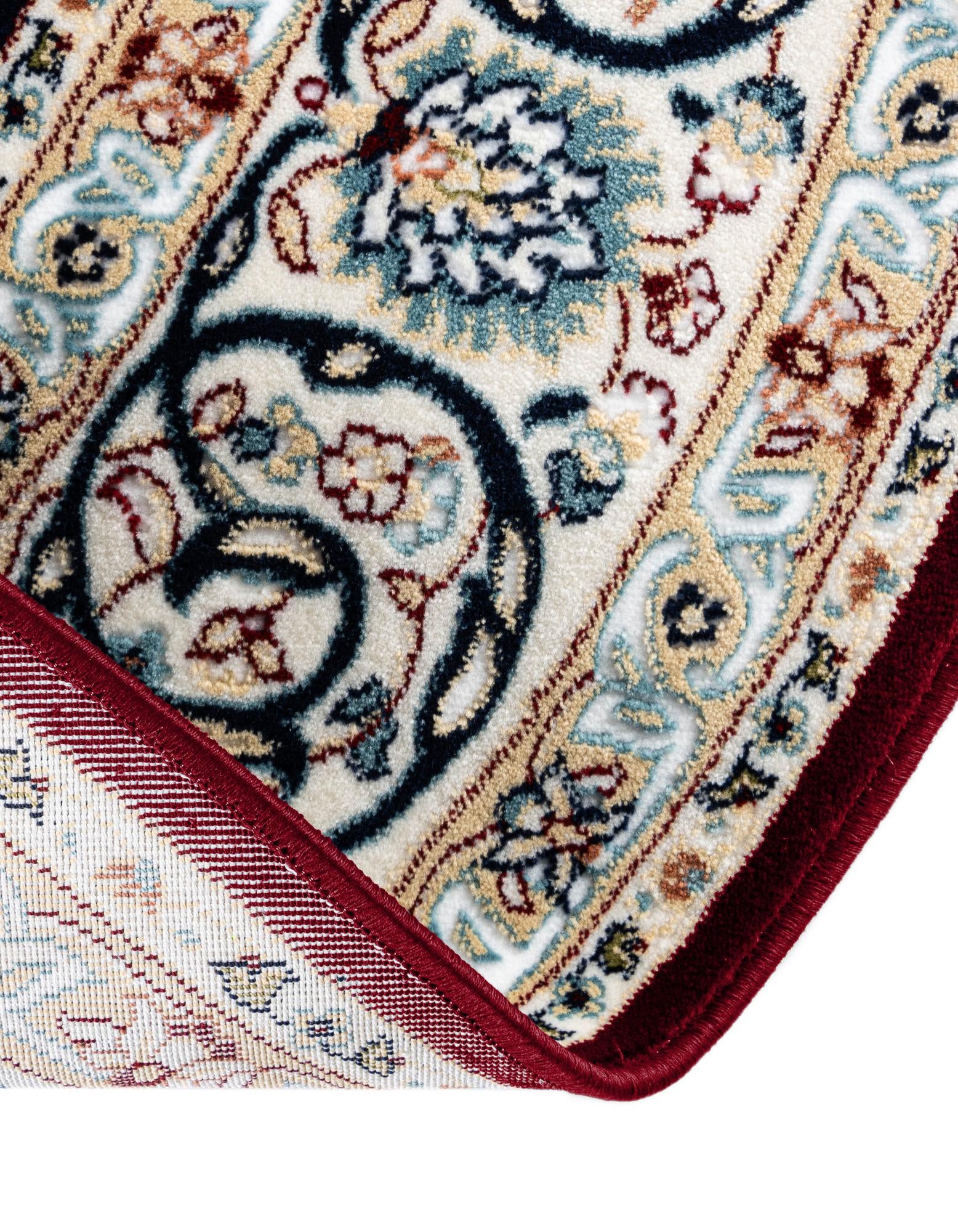 5' 3 x 5' 3 Nain Design Round Rug