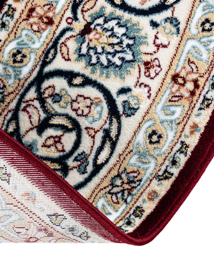 Detail image of 5' 3 x 5' 3 Nain Design Round Rug