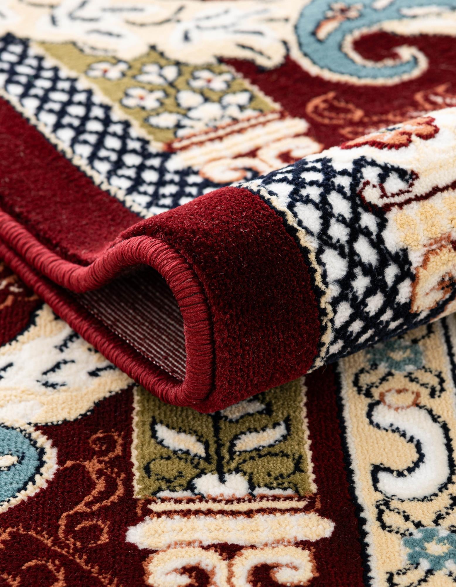 5' 3 x 5' 3 Nain Design Round Rug