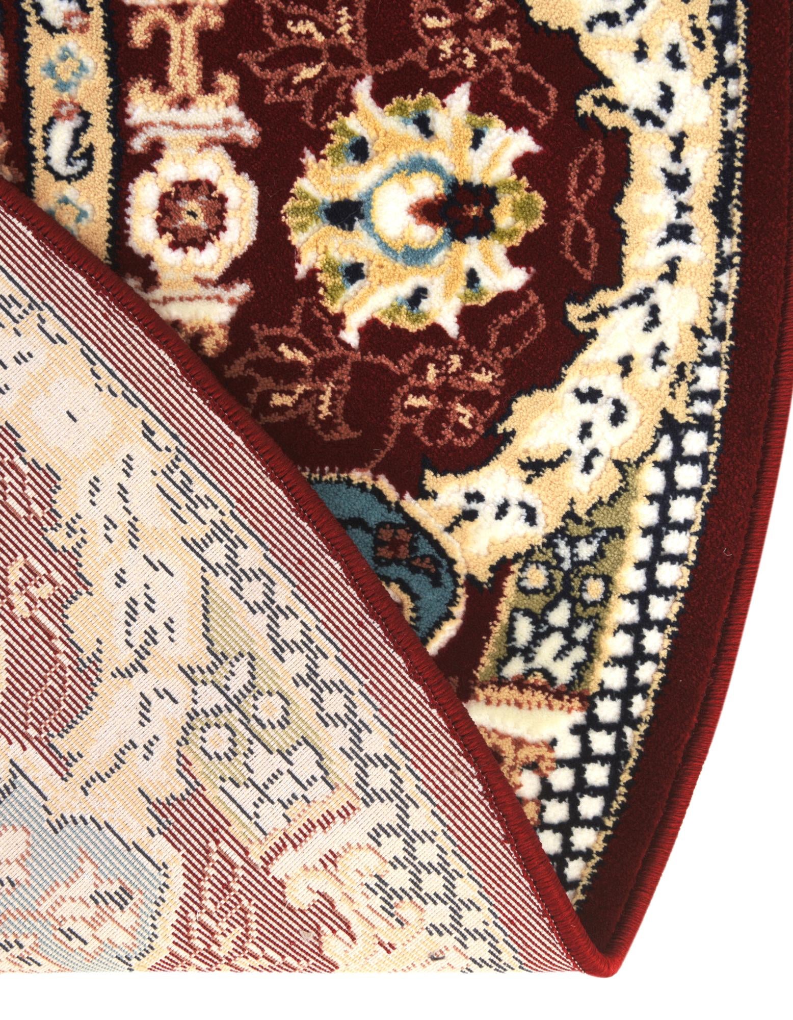 5' 3 x 5' 3 Nain Design Round Rug