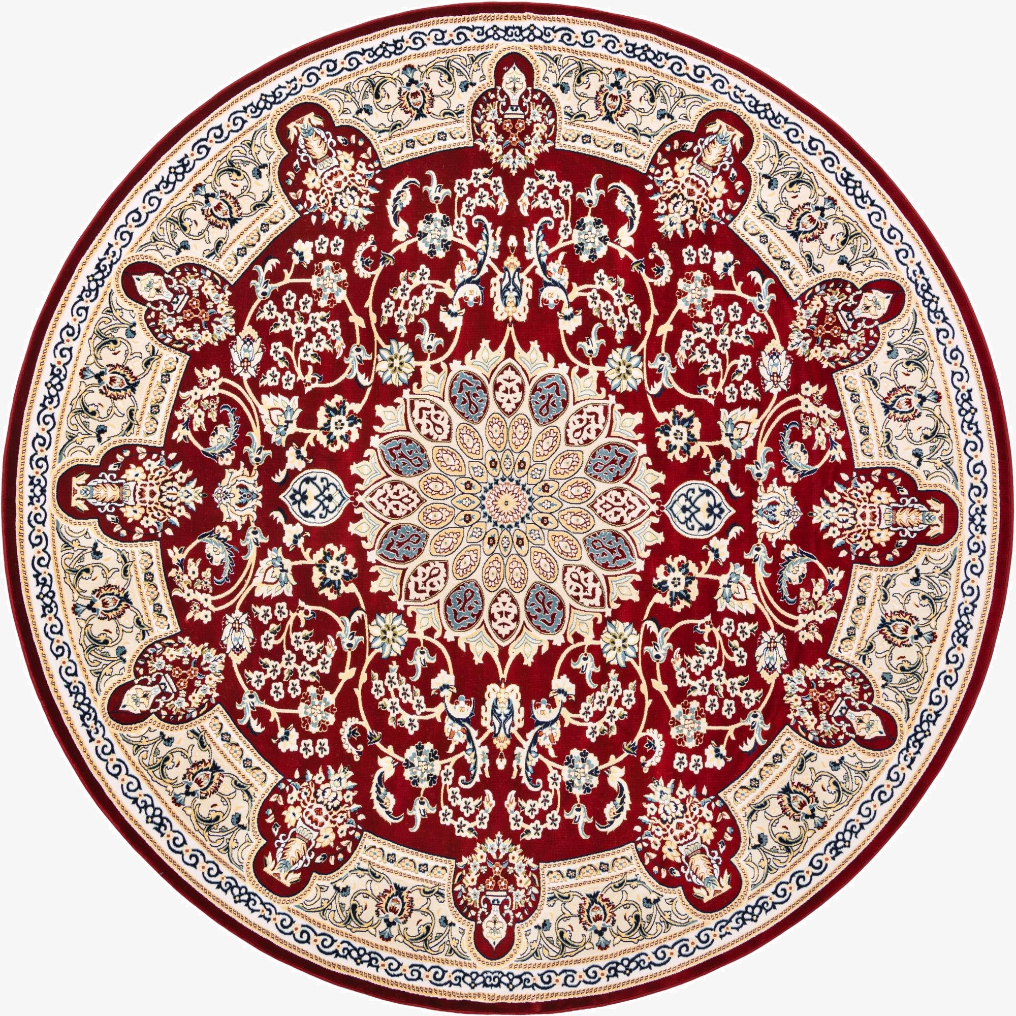 10' x 10' Nain Design Round Rug