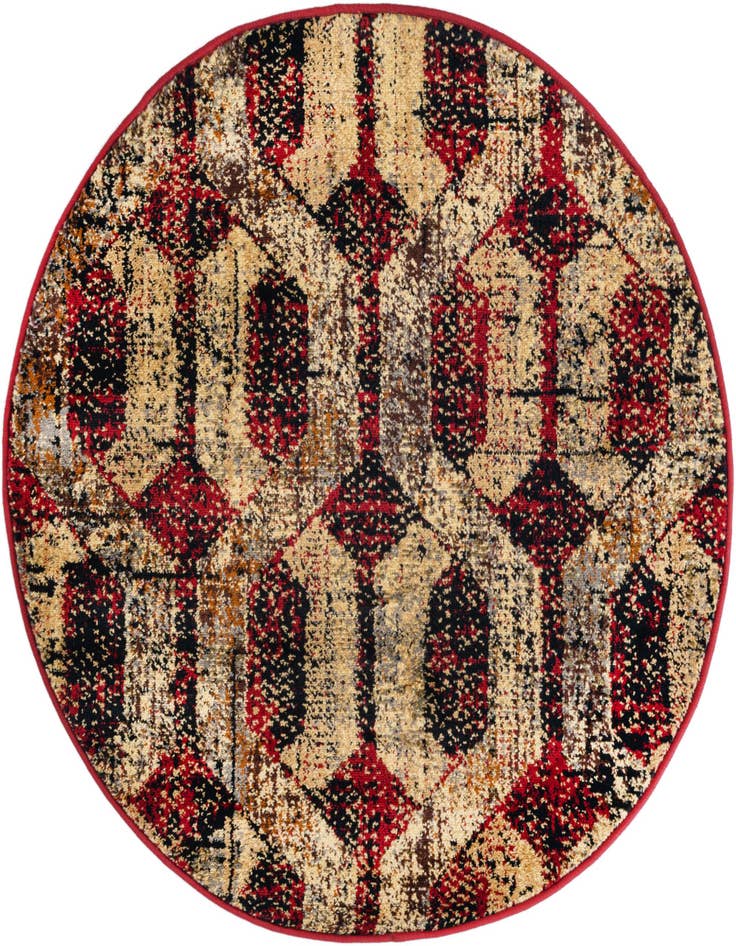 Detail image of 3' 3 x 3' 3 Saturn Round Rug