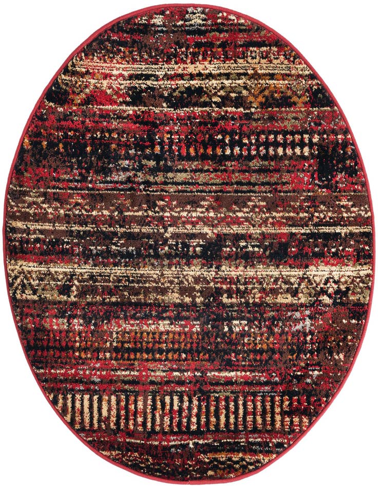 Detail image of 3' x 3' Saturn Round Rug