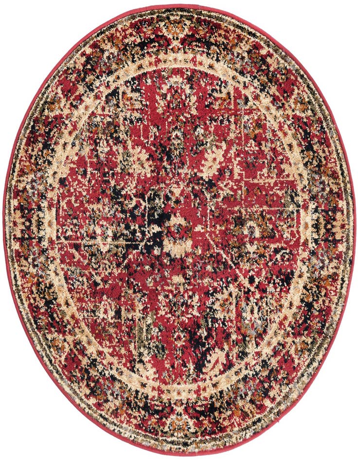 Detail image of 3' x 3' Saturn Round Rug