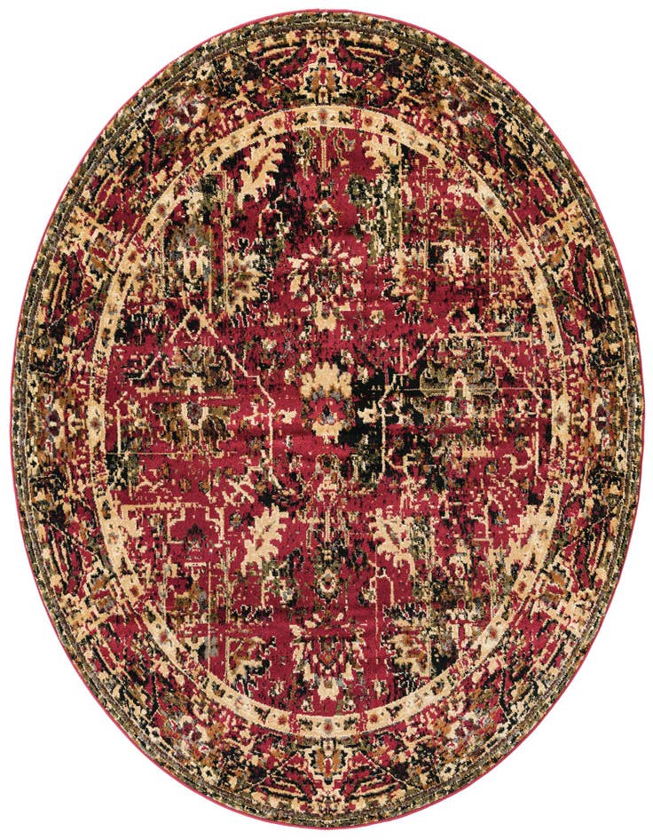Detail image of 7' x 7' Saturn Round Rug