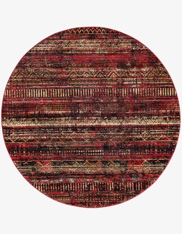 7' x 7' Saturn Round Rug