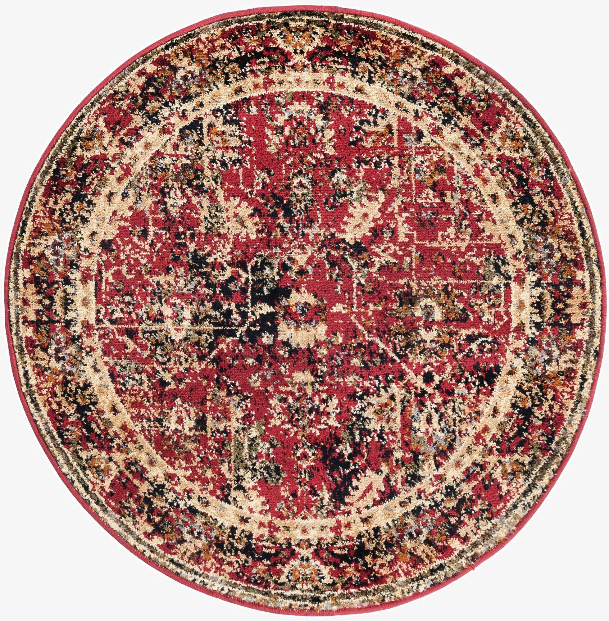 3' x 3' Saturn Round Rug