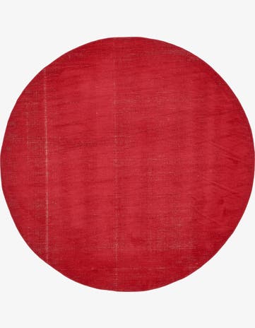 Burgundy SoHo Round Rug