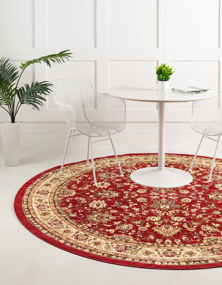 Detail image of 5' 3 x 5' 3 Yasmin Round Rug