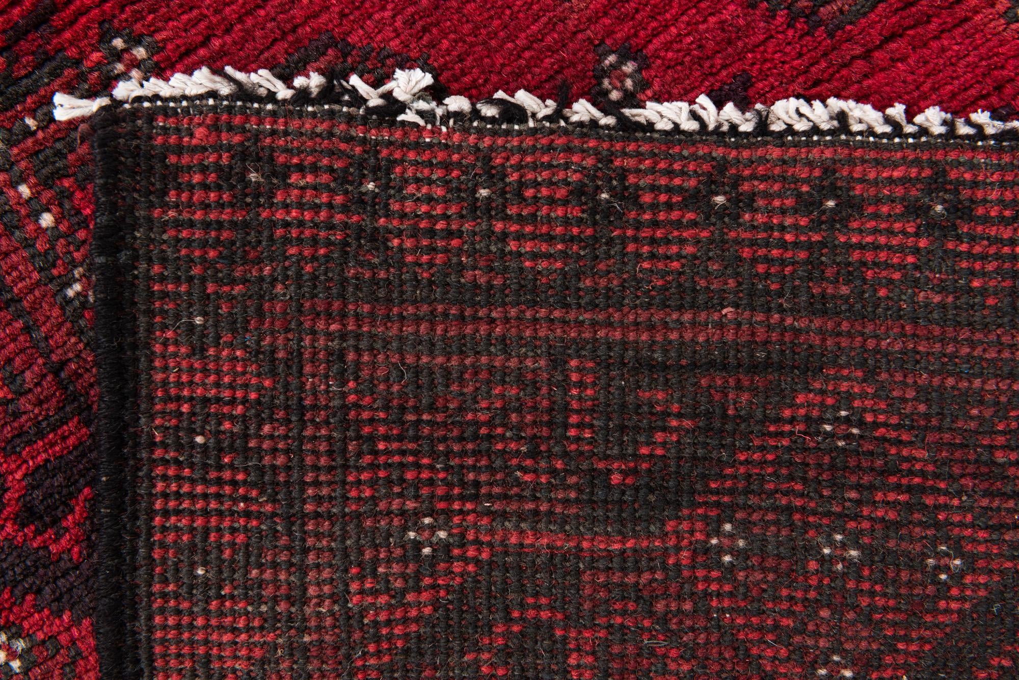85cm x 480cm anudado a mano Afghan Akhche Alfombra Lana Pasillera