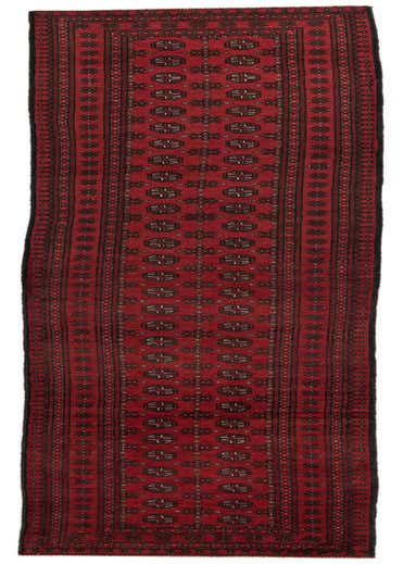 2' 8 x 16' 2 Hand Knotted Afghan Akhche Wool Runner Rug