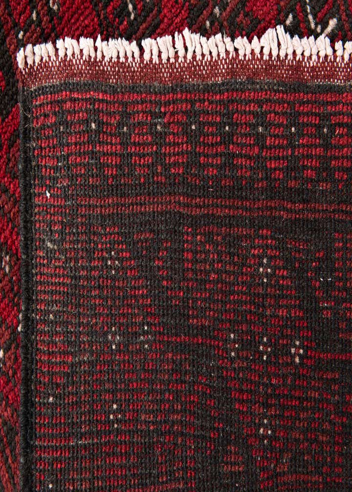 2' 8 x 16' 2 Hand Knotted Afghan Akhche Wool Runner Rug