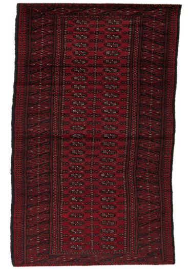 2' 8 x 16' 2 Hand Knotted Afghan Akhche Wool Runner Rug