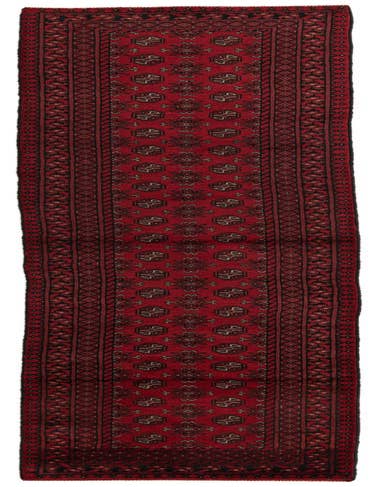 Detail image of 2' 9 x 15' 7 Hand Knotted Afghan Akhche Wool Runner Rug
