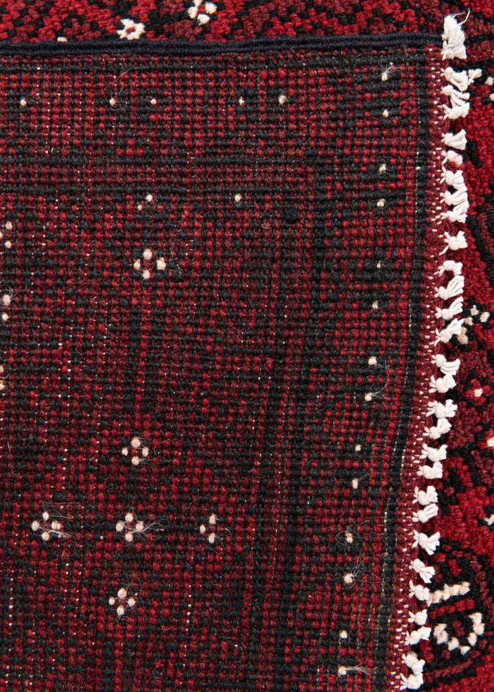 2' 6 x 18' 8 Hand Knotted Afghan Akhche Wool Runner Rug
