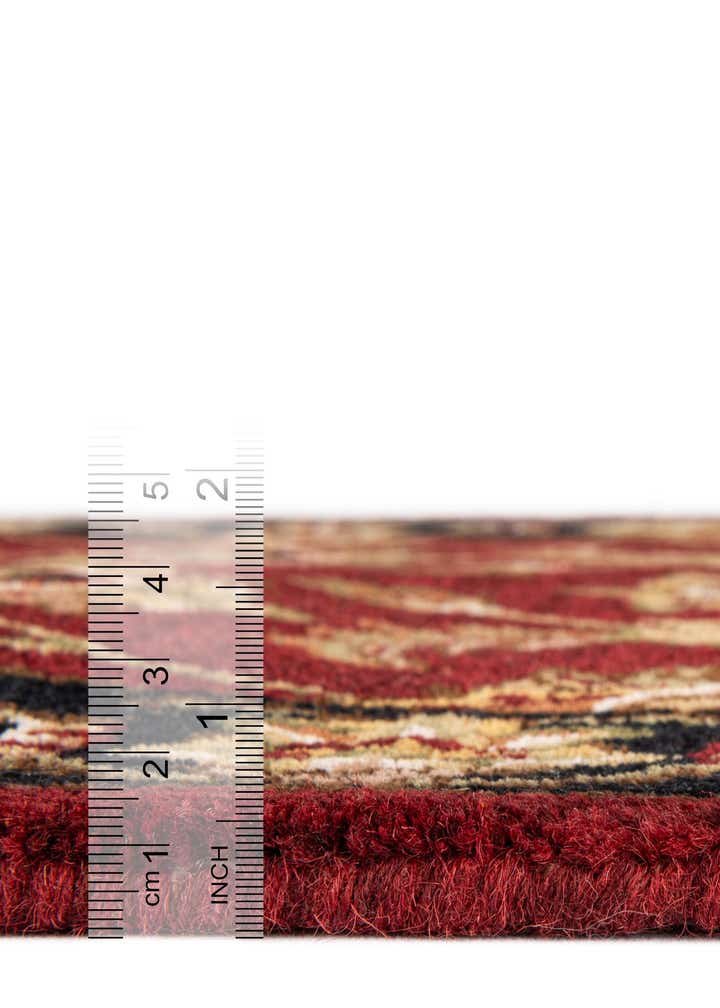 2' 7 x 9' 10 Agra PastInv Wool Runner Rug