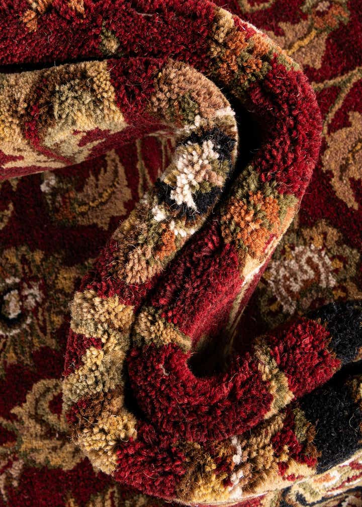 2' 7 x 9' 10 Agra PastInv Wool Runner Rug