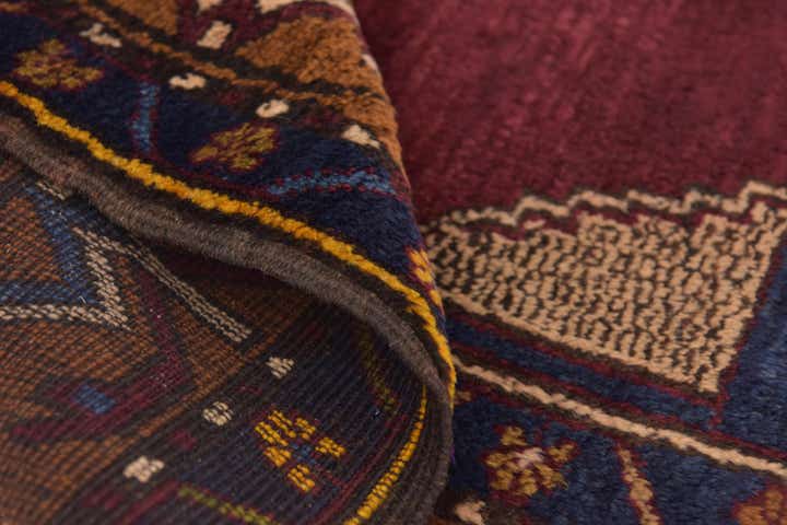 4' 3 x 8' Hand Knotted Anatolian Oriental Wool Runner Rug