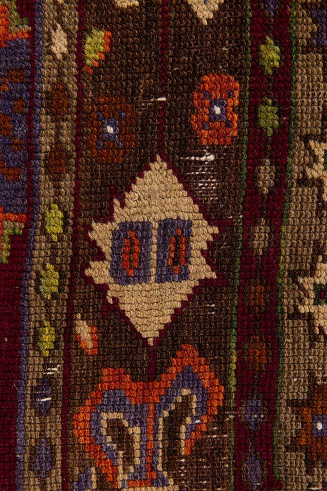 3' 10 x 7' 6 Hand Knotted Anatolian Wool Runner Rug