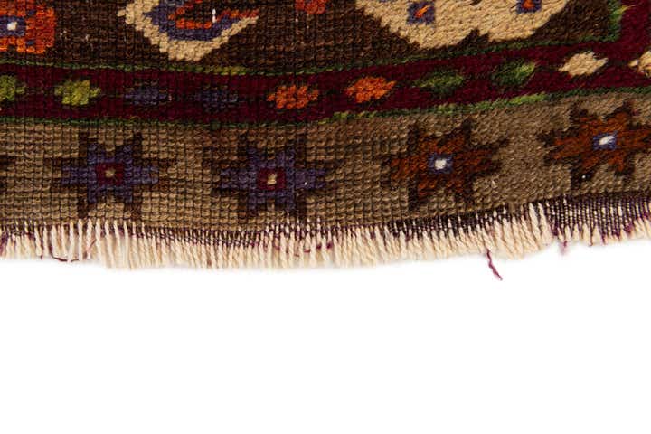 3' 10 x 7' 6 Hand Knotted Anatolian Wool Runner Rug