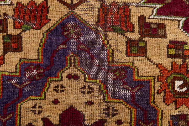 3' 10 x 7' 6 Hand Knotted Anatolian Wool Runner Rug