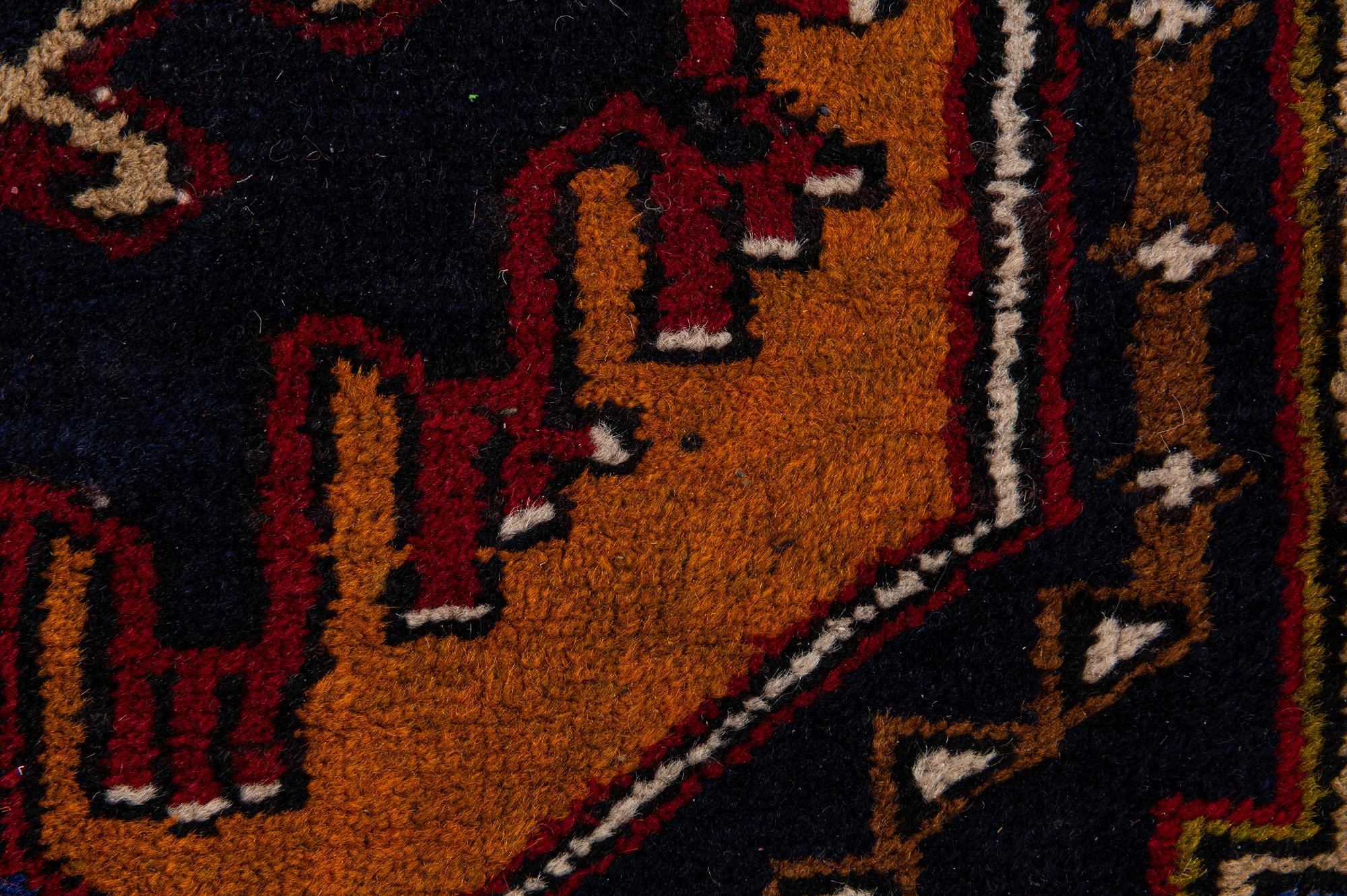 3' 6 x 7' 1 Hand Knotted Anatolian Wool Runner Rug