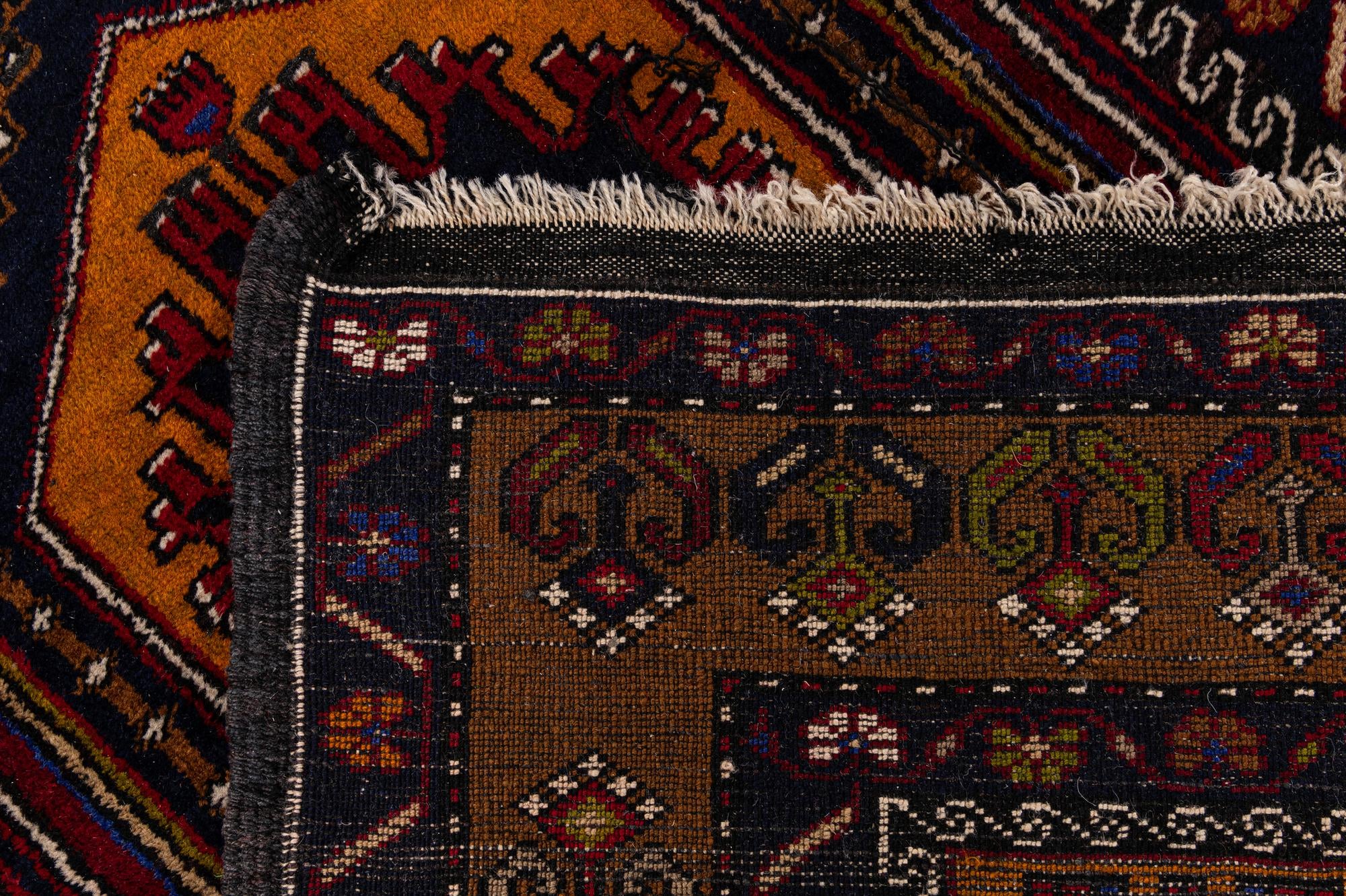 3' 6 x 7' 1 Hand Knotted Anatolian Wool Runner Rug