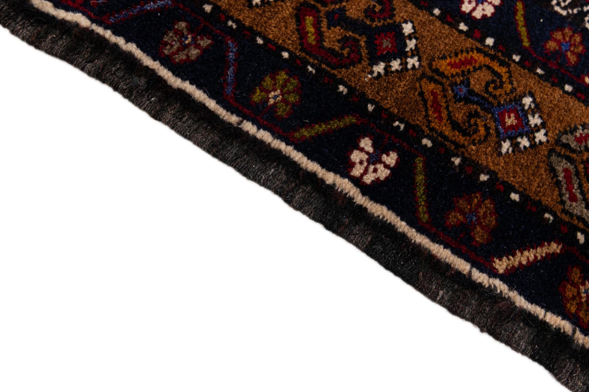 3' 6 x 7' 1 Hand Knotted Anatolian Wool Runner Rug
