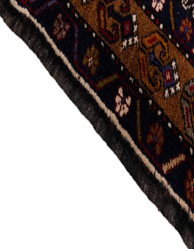 Detail image of 3' 6 x 7' 1  Hand Knotted Anatolian Wool Runner Rug