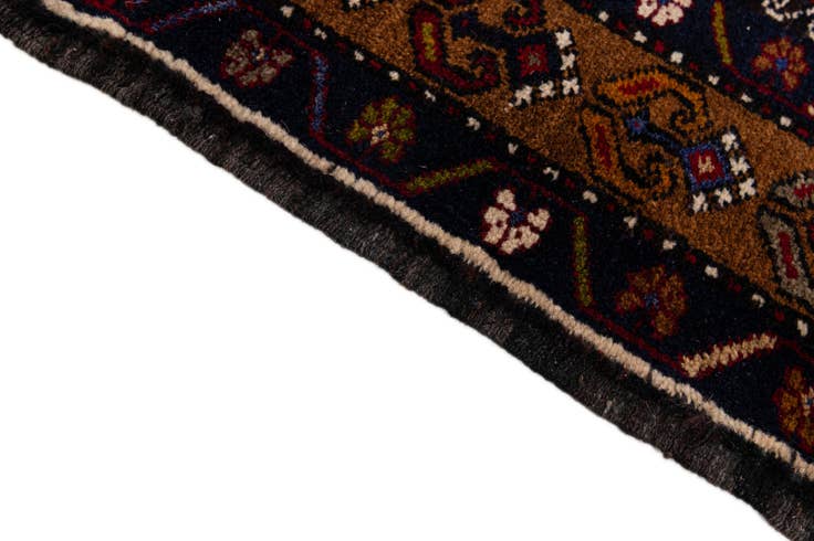 Detail image of 3' 6 x 7' 1 Hand Knotted Anatolian Wool Runner Rug