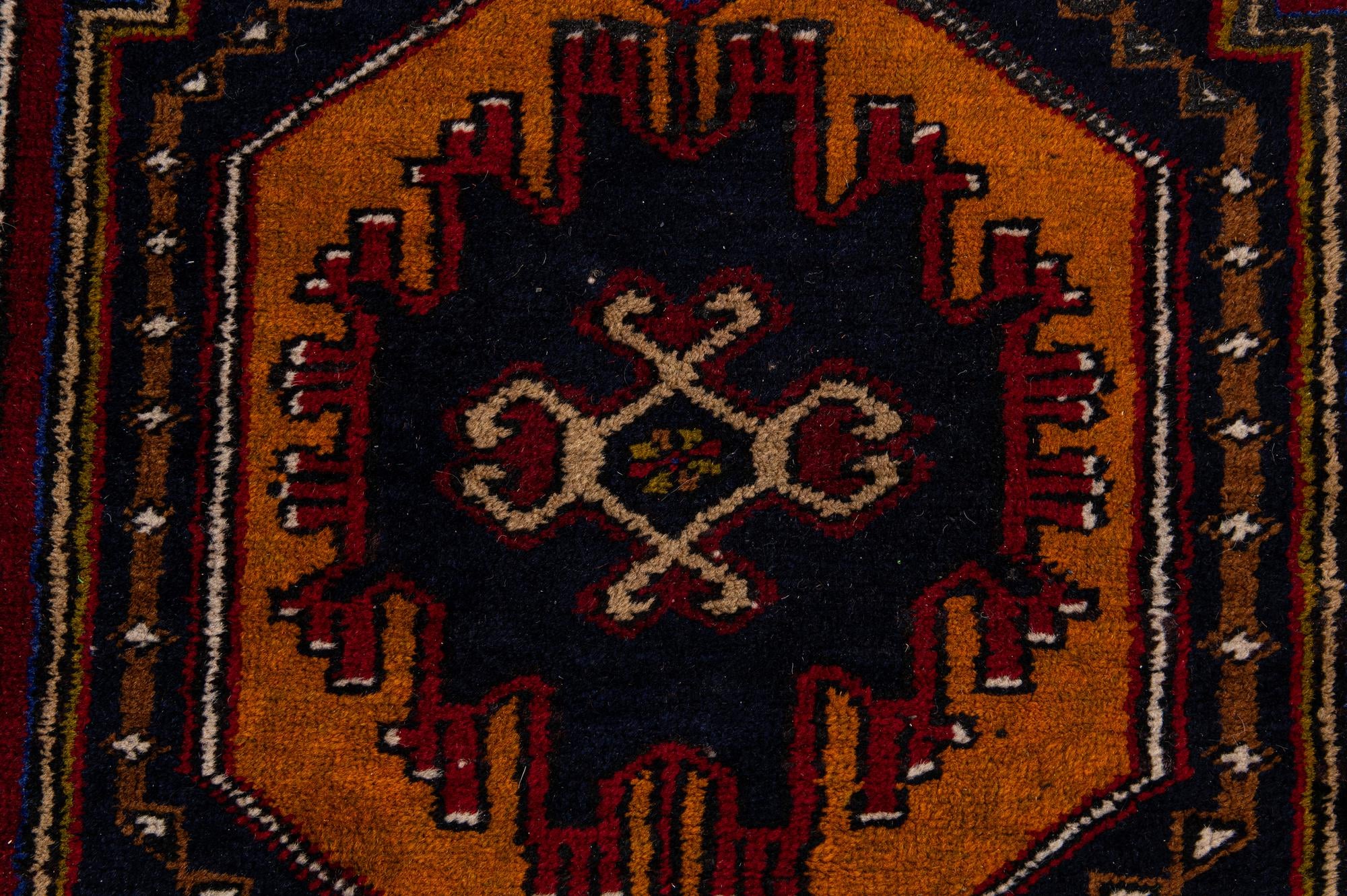 3' 6 x 7' 1 Hand Knotted Anatolian Wool Runner Rug