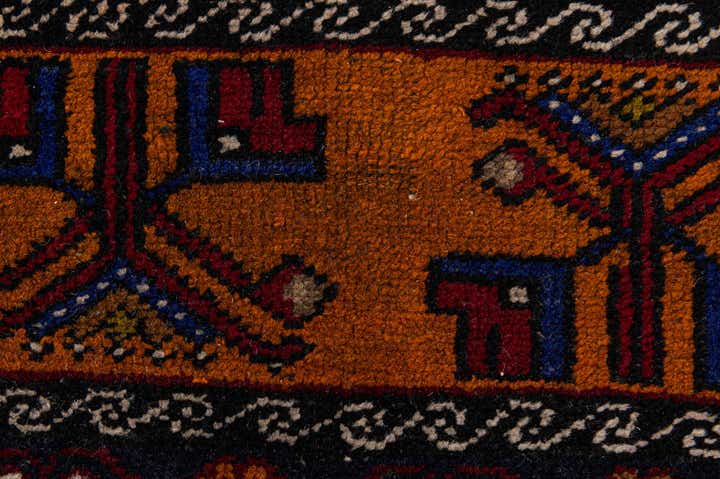 3' 6 x 7' 1 Hand Knotted Anatolian Wool Runner Rug