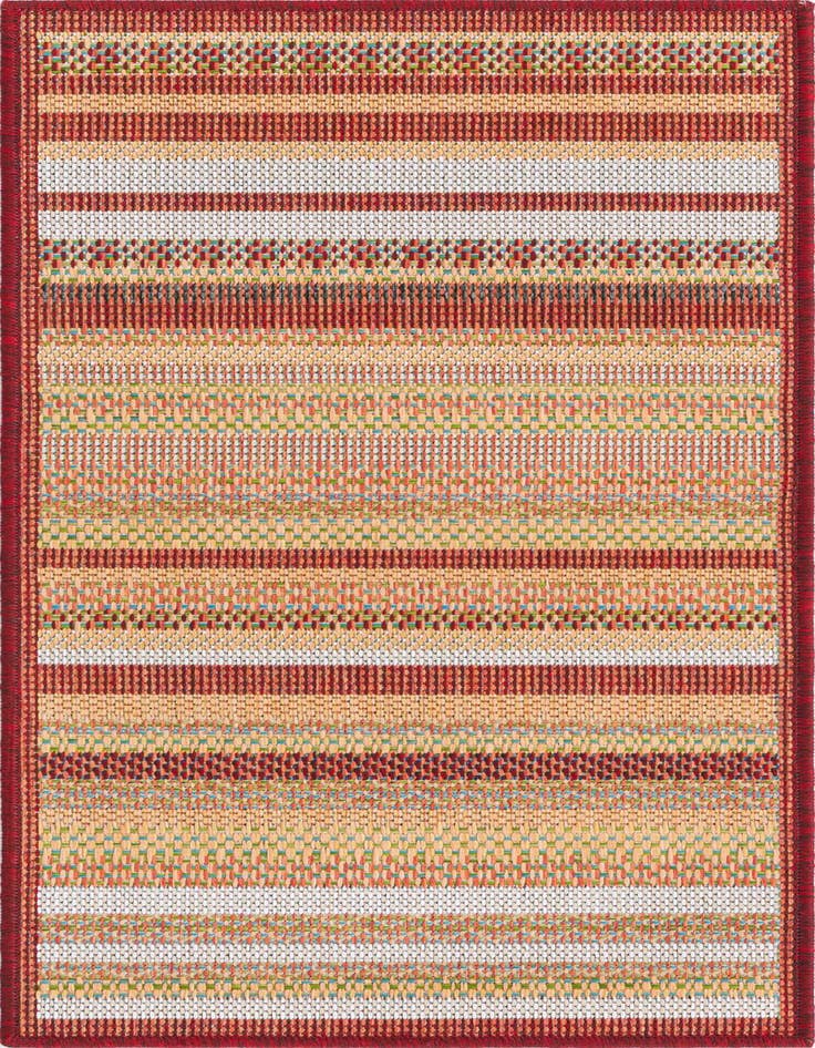 Detail image of 2' x 4' Easy-Clean Baja Indoor / Outdoor Runner Rug