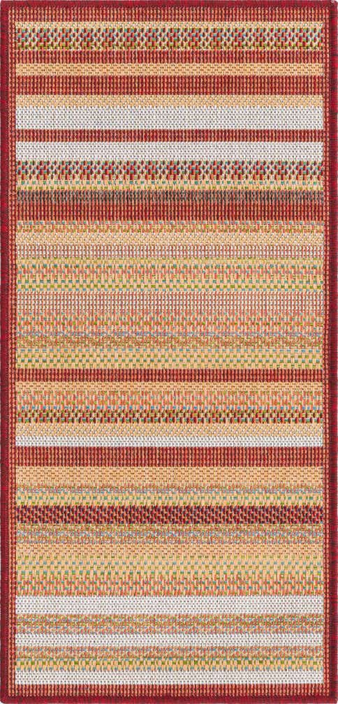 2' x 4' Easy-Clean Baja Indoor / Outdoor Runner Rug