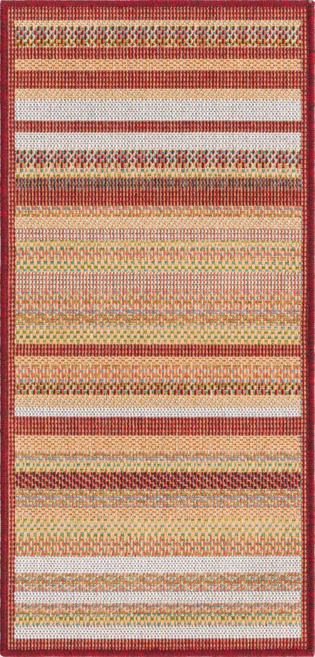 Detail image of 2' x 4' Easy-Clean Baja Indoor / Outdoor Runner Rug