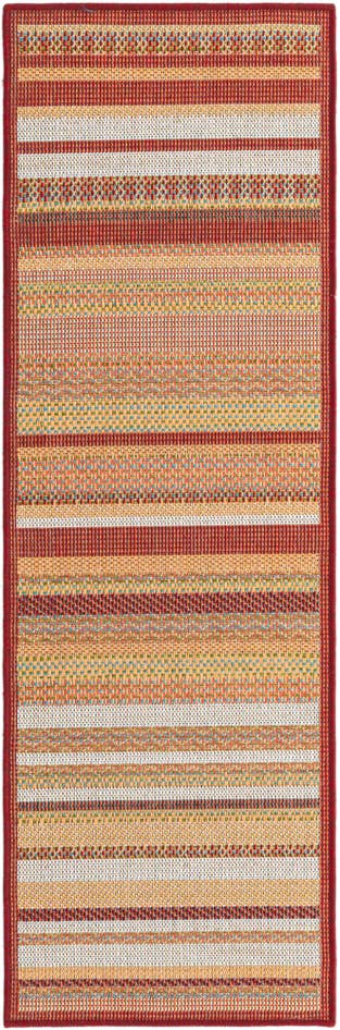 Detail image of 2' x 6' Easy-Clean Baja Indoor / Outdoor Runner Rug