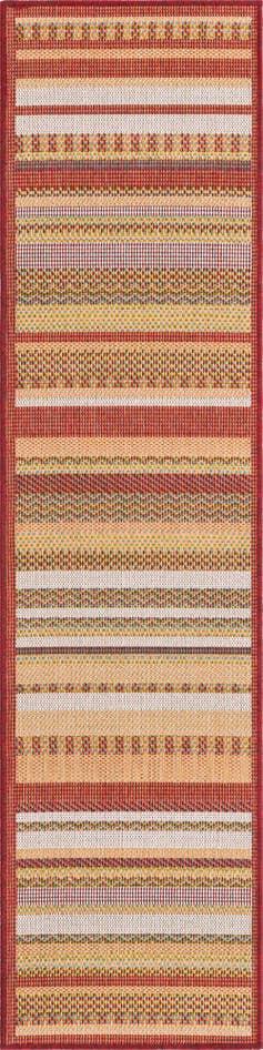 Detail image of 2' x 7' 10 Easy-Clean Baja Indoor / Outdoor Runner Rug