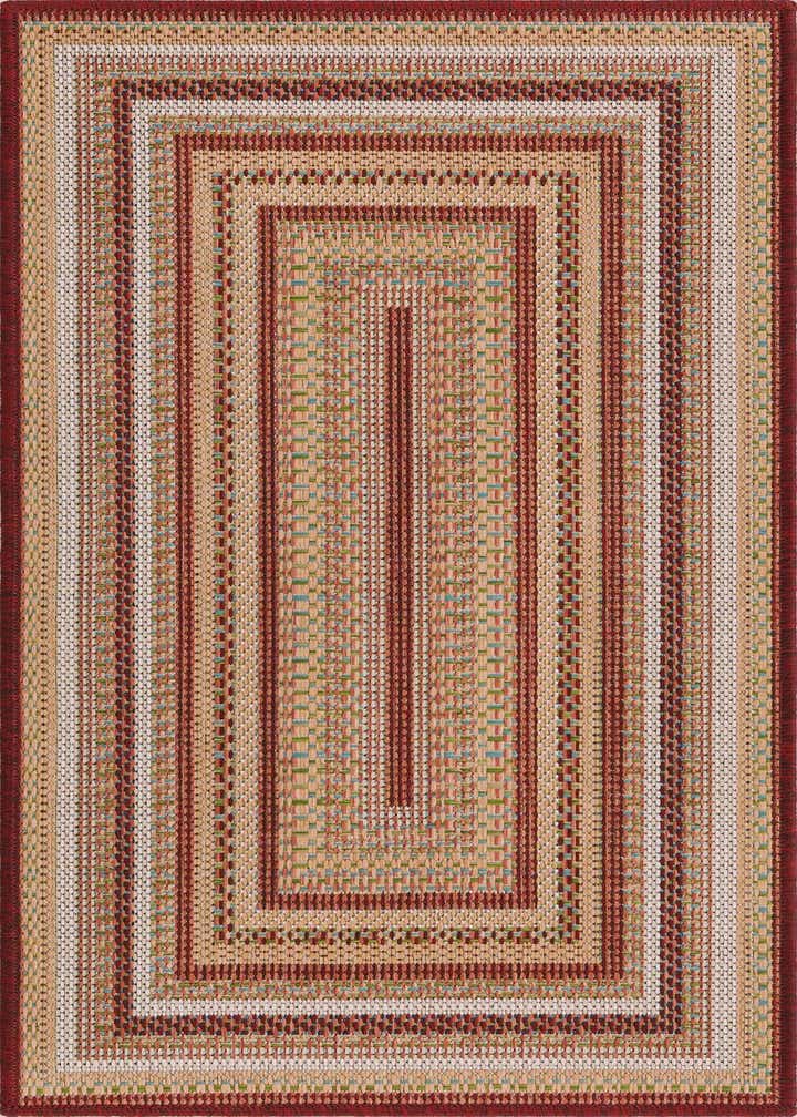 2' x 4' Easy-Clean Baja Indoor / Outdoor Runner Rug