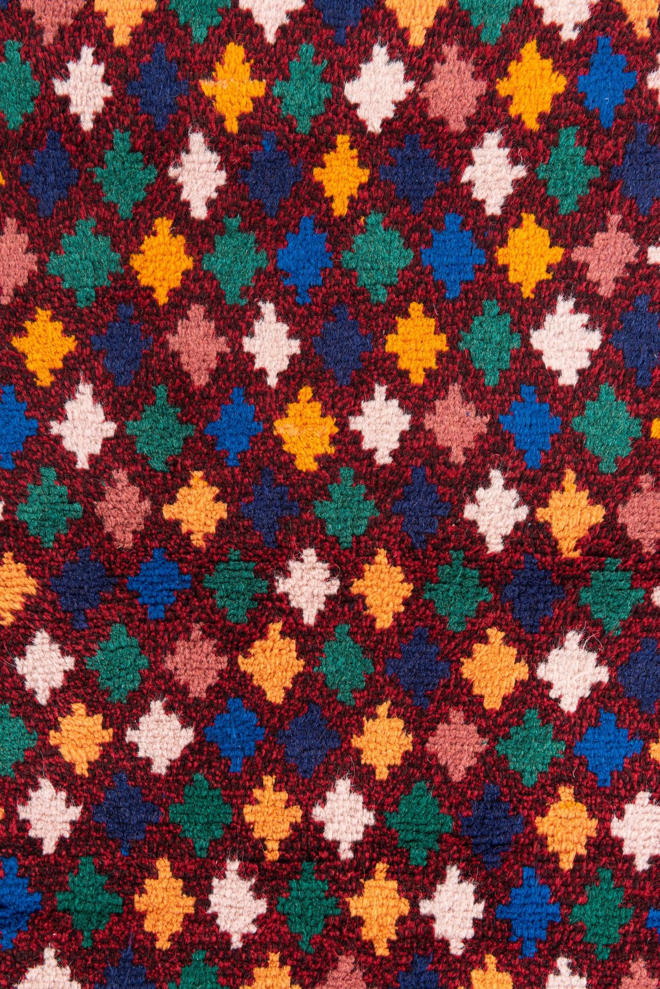 2' 9 x 9' 8 Hand Knotted Balouch Wool Runner Rug