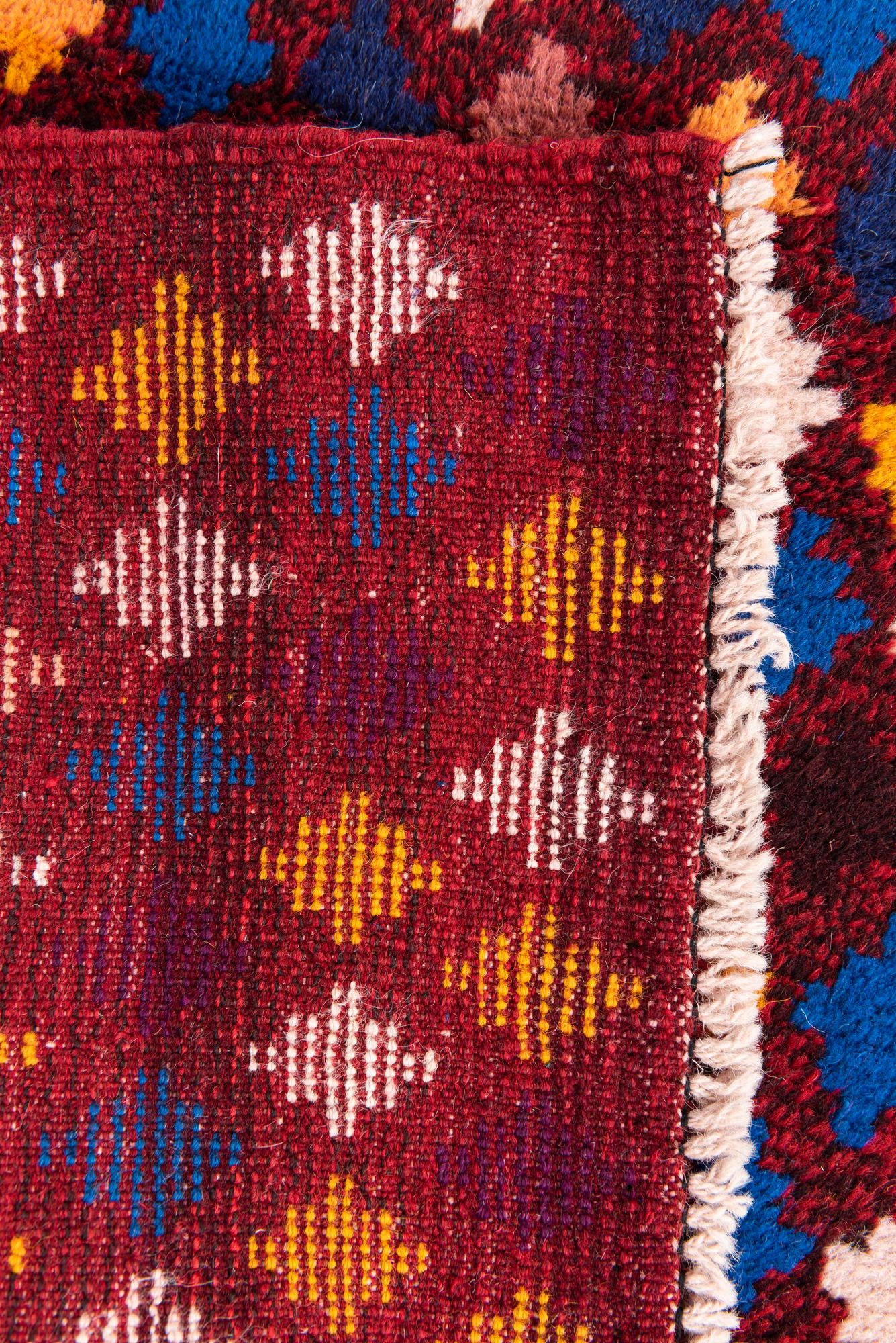 2' 9 x 9' 8 Hand Knotted Balouch Wool Runner Rug