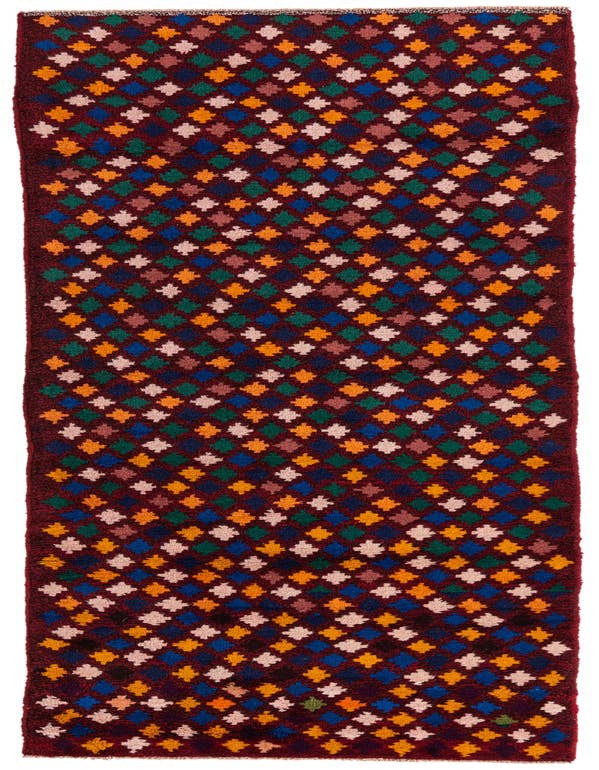 Detail image of 2' 9 x 9' 8 Hand Knotted Balouch Wool Runner Rug