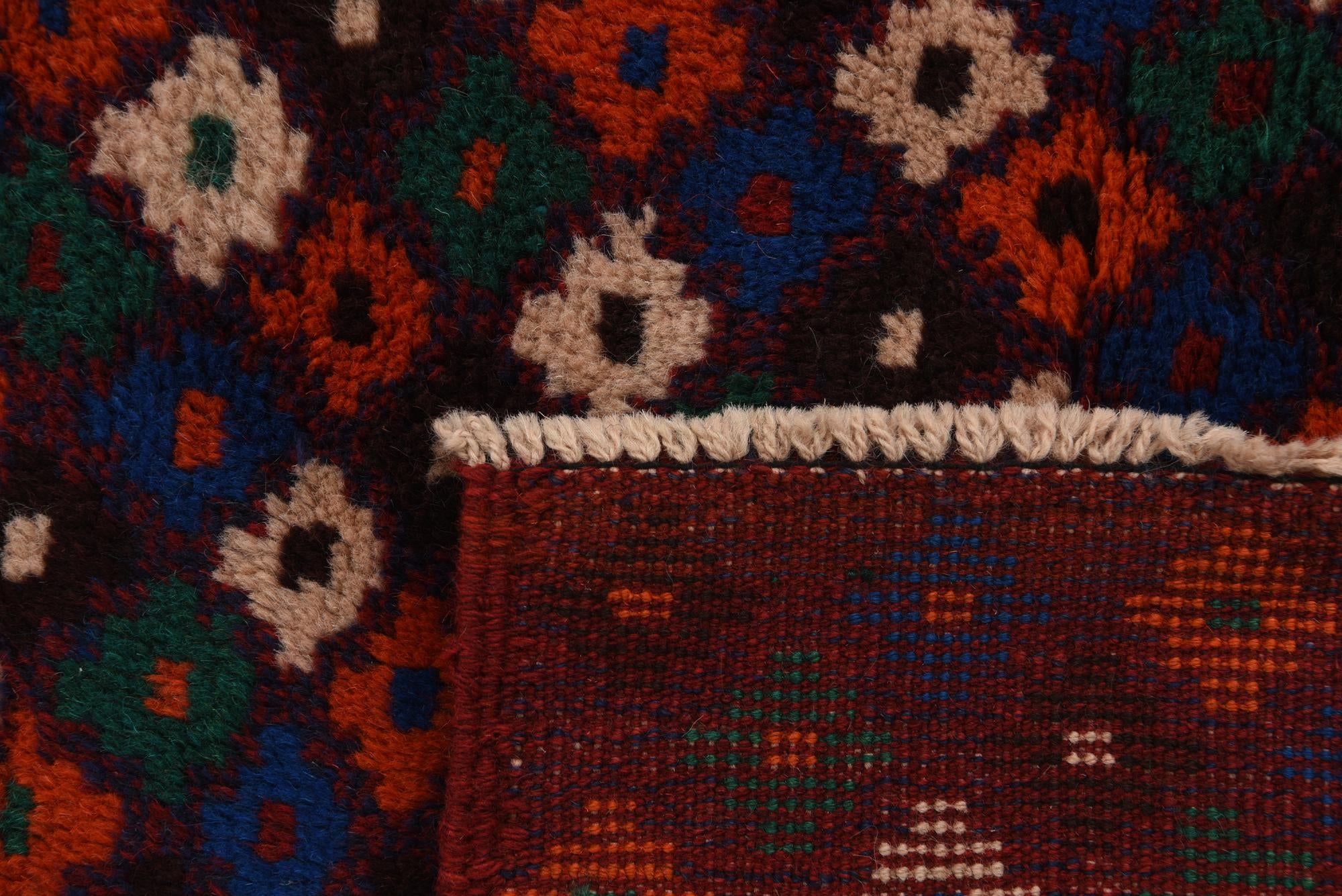 2' 10 x 10' 3 Hand Knotted Balouch Wool Runner Rug