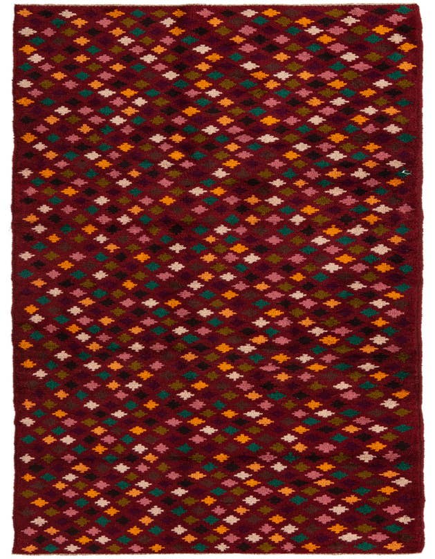 Detail image of 2' 11 x 9' 9 Hand Knotted Balouch Wool Runner Rug