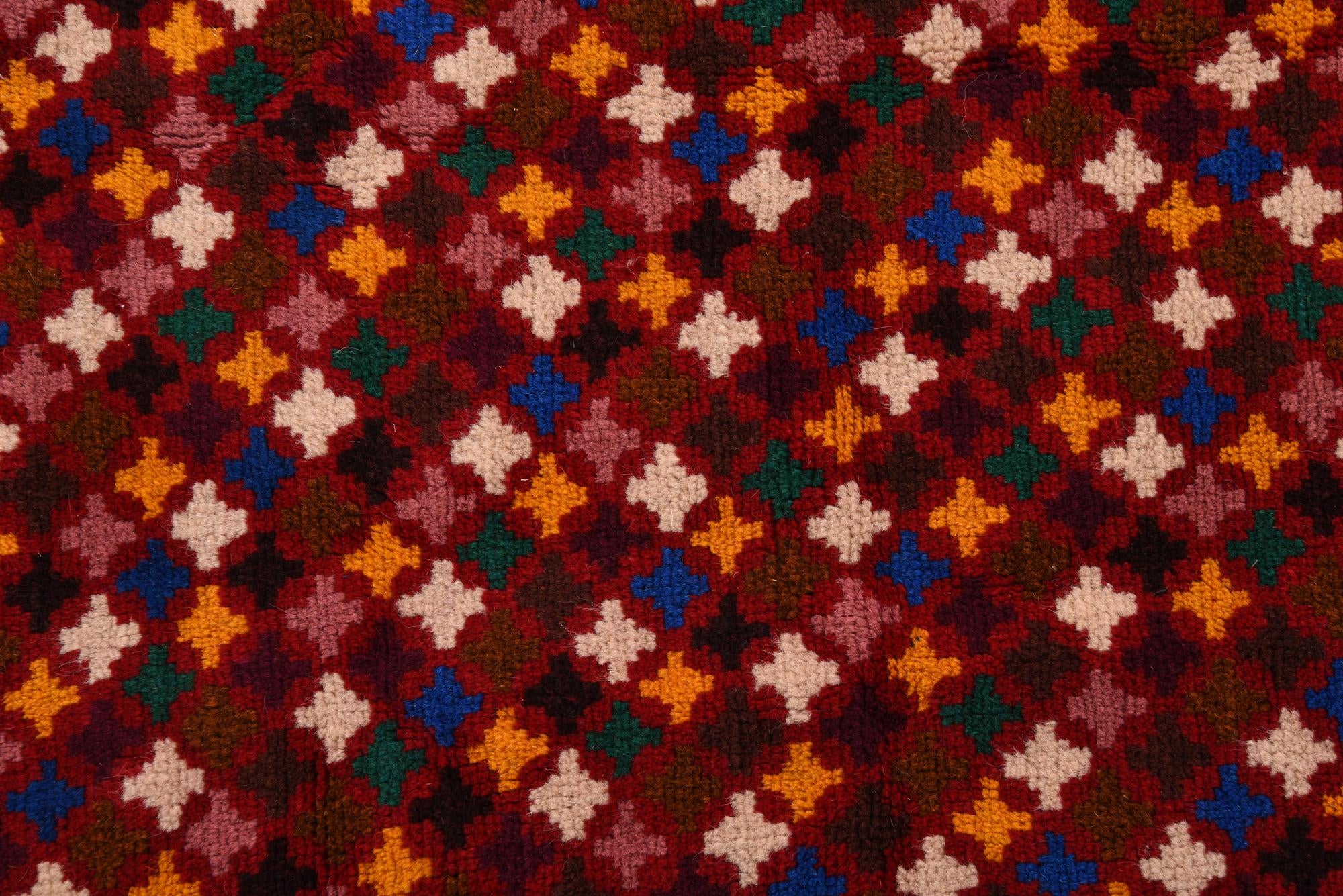 2' 8 x 9' 8 Hand Knotted Balouch Wool Runner Rug