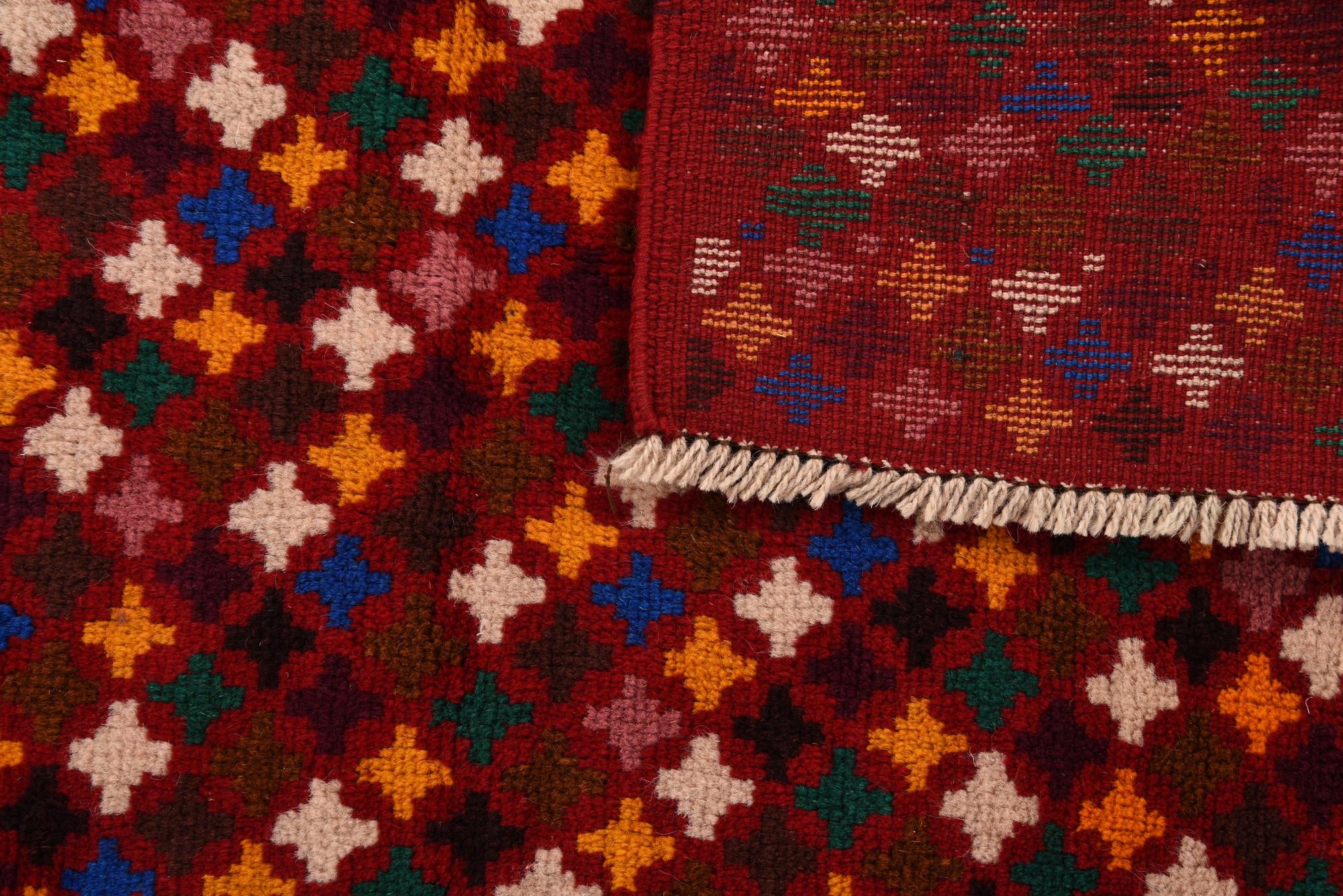 2' 8 x 9' 8 Hand Knotted Balouch Wool Runner Rug