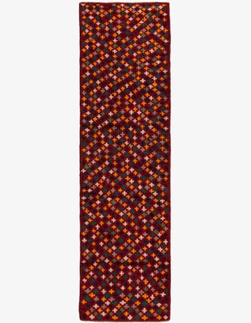 2' 8 x 9' 8 Hand Knotted Balouch Wool Runner Rug